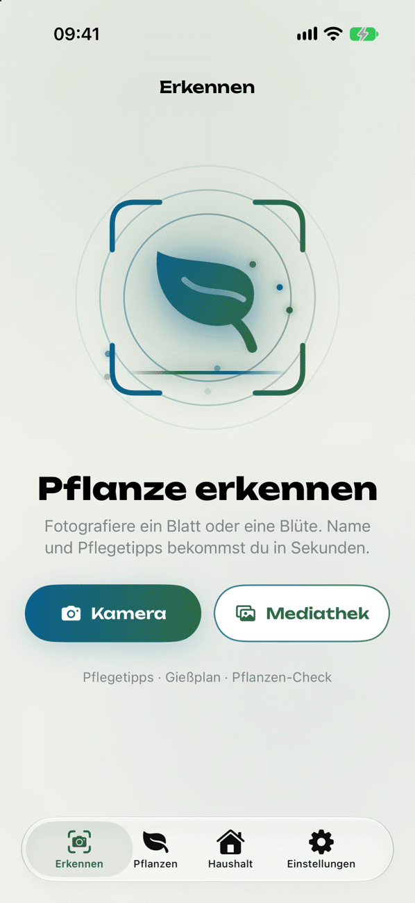 Pflanze per Foto erkennen